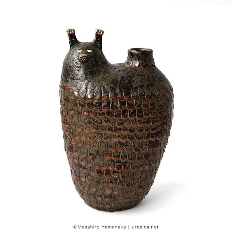 山中正大 フラワーベース（黒猫） | URESICA