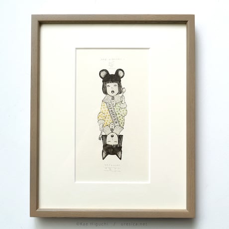 樋口佳絵「nezuneko」＊額装品