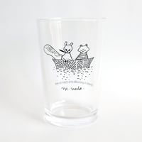 植田真　りすとかえるの旅グラス