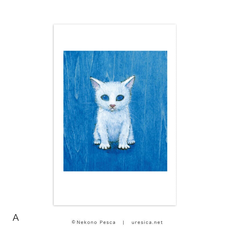 猫野ぺすか「11月の猫」ポストカード | URESICA 猫野ぺすか「11月の猫」ポストカード | URESICA