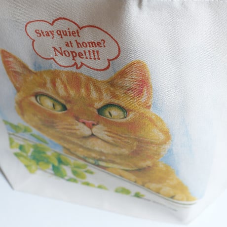 町田尚子「ねこはるすばん」トートバッグ