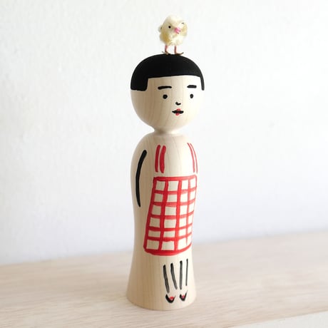 浅生ハルミン「ひよこ」こけし