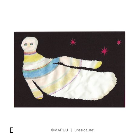 MARUU「もくもく」ポストカード