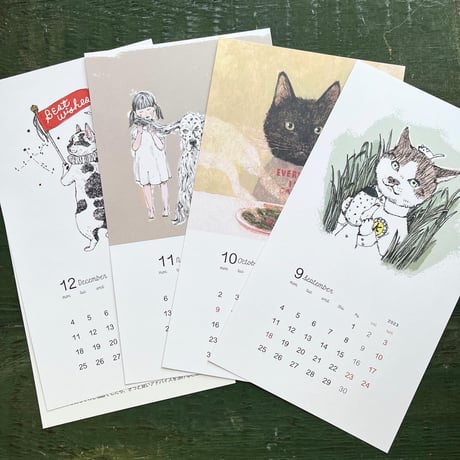 cat&dog&me 2023カレンダー
