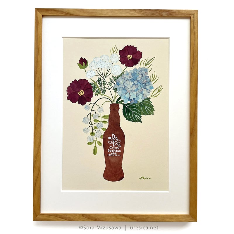 水沢そら「北の花たち、祖母の庭」 | URESICA