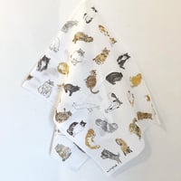 ちえちひろ にゃん手ぬぐい（寄付込み）