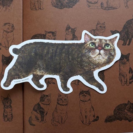 『なまえのないねこ』 型抜きカード