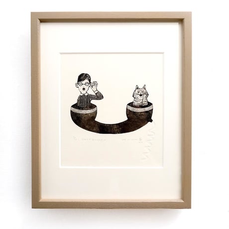 樋口佳絵「おみやげ何にしましょうか？」＊額装品