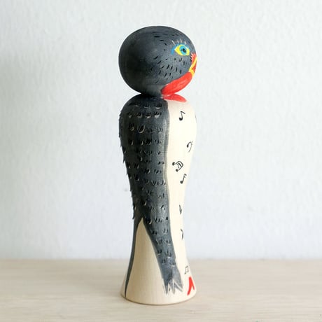 竹上妙「ツバメ」こけし