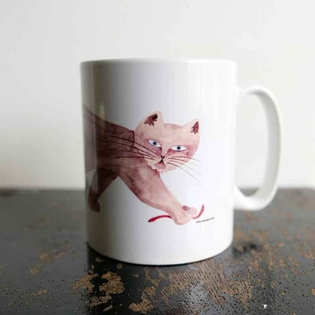 水沢そら　マグカップ（猫）