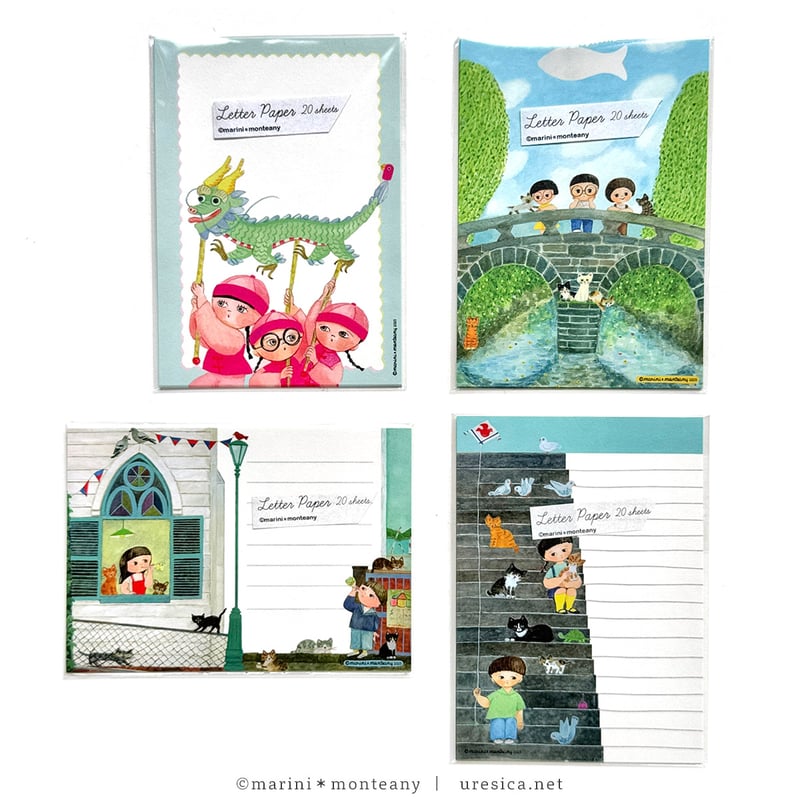 marini＊monteanyさん レターペーパーSスペシャル限定１セット marini＊monteany レターペーパー | URESICA