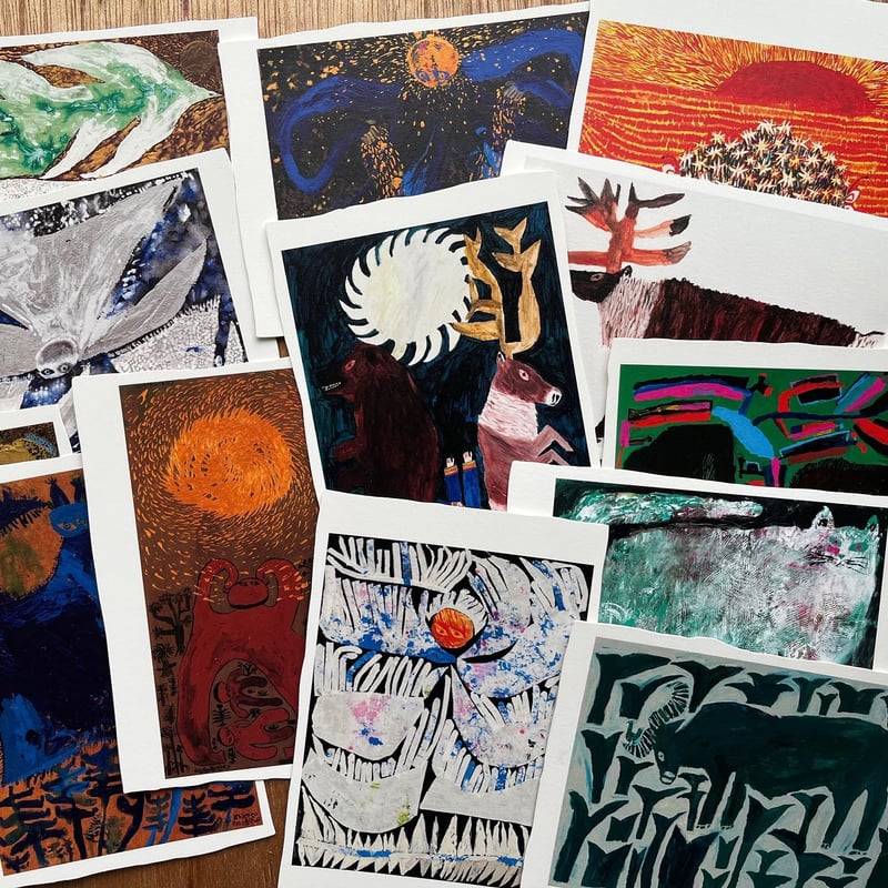 ミロコマチコ ポストカード | URESICA