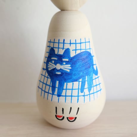 浅生ハルミン「ねこ」こけし