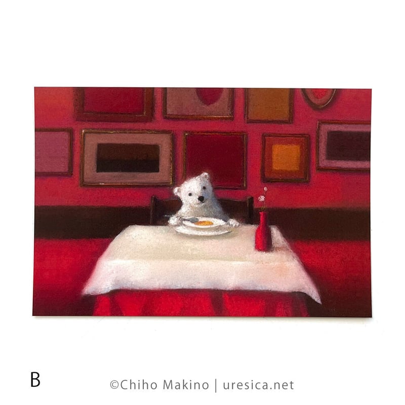 牧野千穂「旅ごはん」ポストカード | URESICA