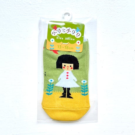 どいかや「チリとチリリ」Kids Socks