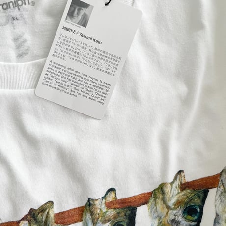 加藤休ミ　ししゃもTシャツ