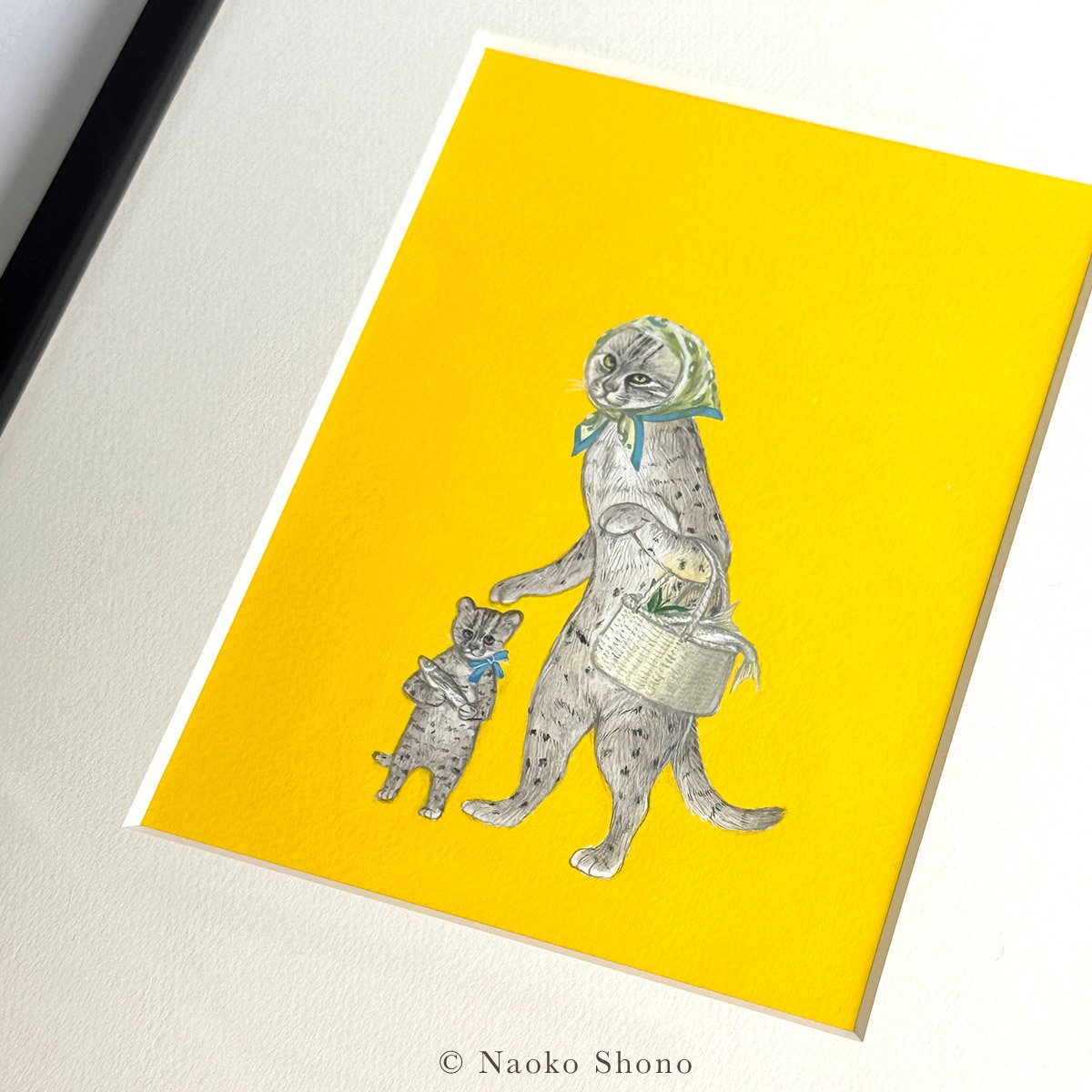 庄野ナホコ「スナドリネコの親子」 | URESICA