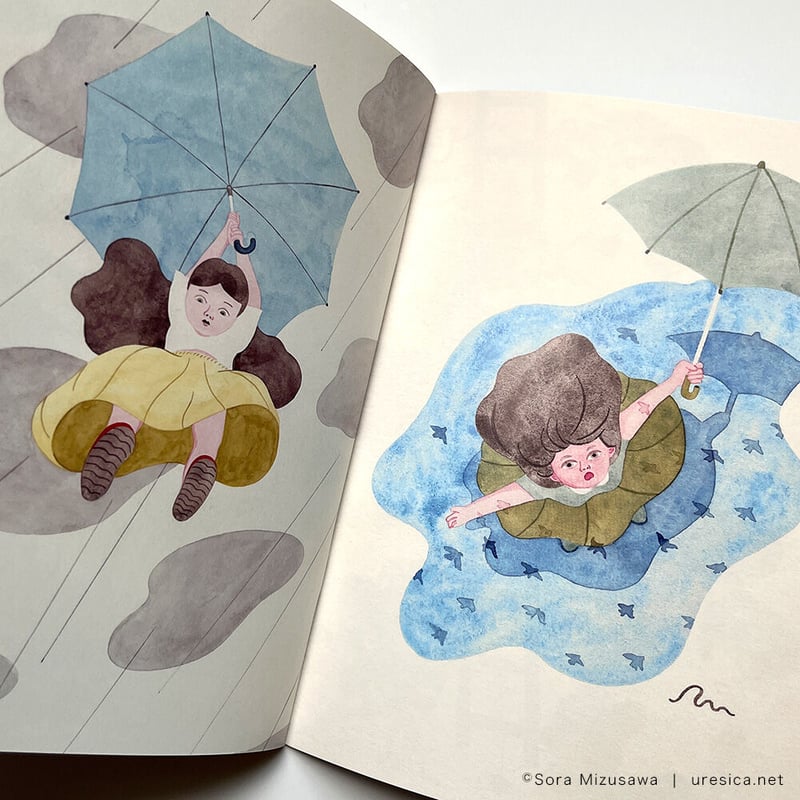 ふんわりとしたそら 水沢そら作品集「TODAY IS THE DAY」 | URESICA