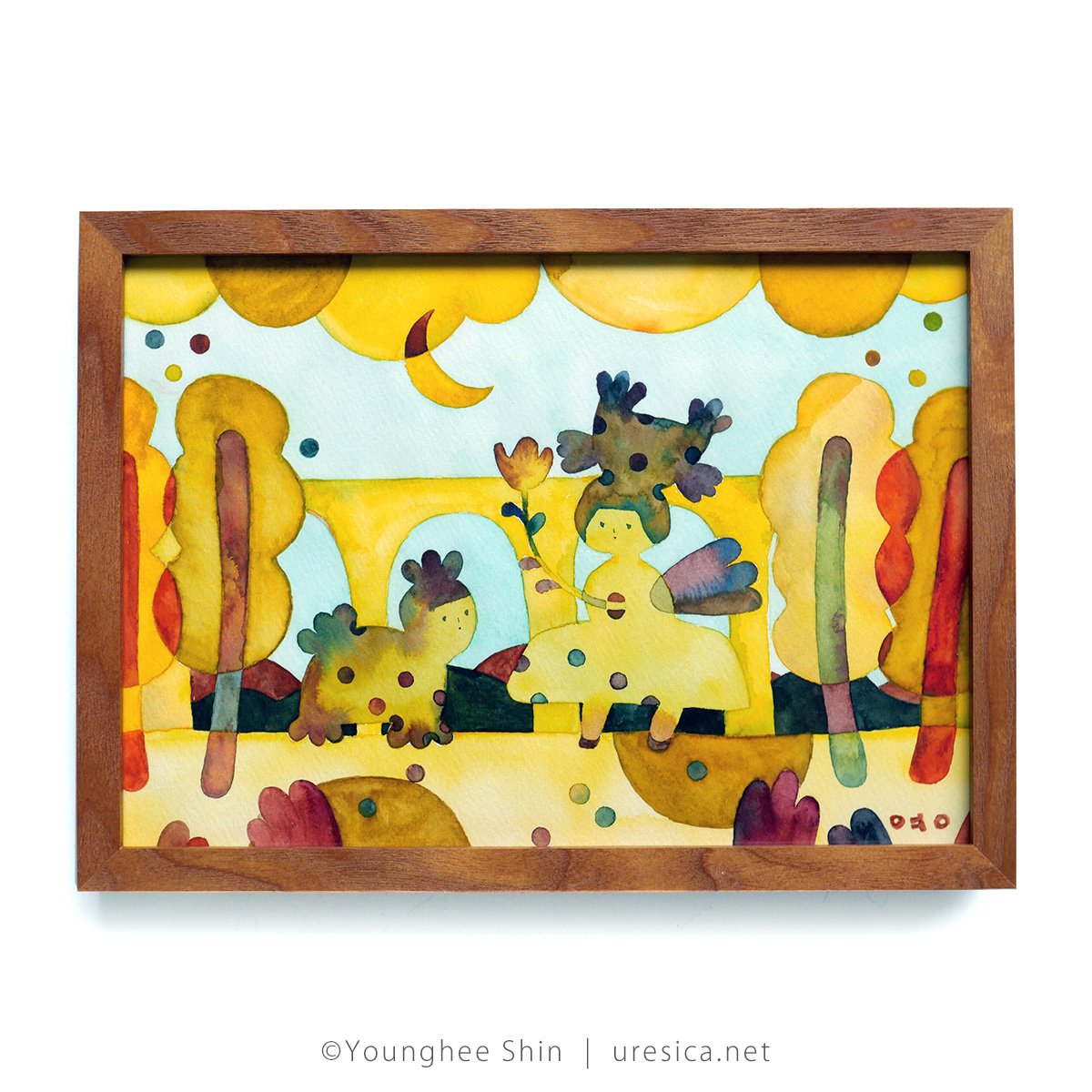 8/11セール 版画絵額 孫お休みなさい 8/11セール 版画絵額 孫お休みなさい