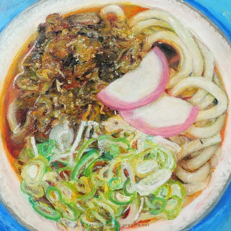加藤休ミ「かしわうどん」