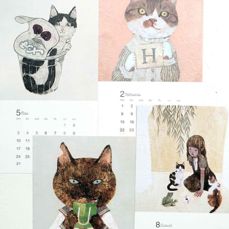cat&dog&me 2021カレンダー