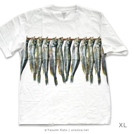 加藤休ミ　ししゃもTシャツ