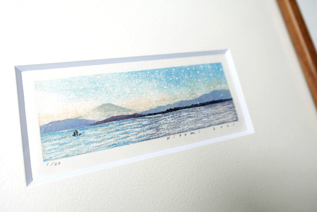 平岡瞳 木版画 03 | URESICA