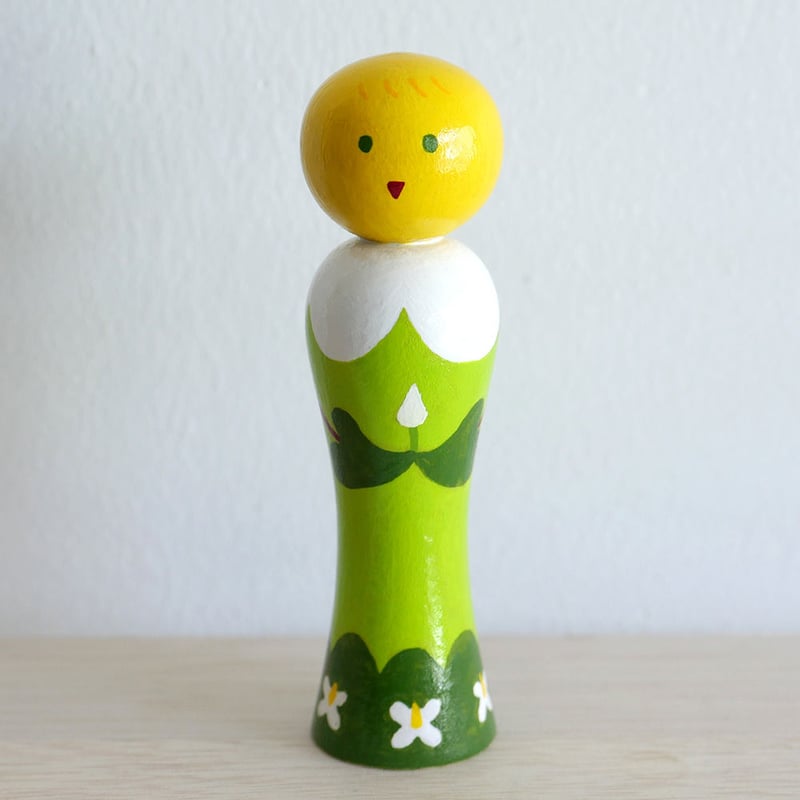 山田美津子「ドクダミちゃん」こけし | URESICA