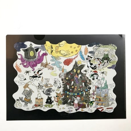 石黒亜矢子「ばけねこのとしこし」クリアファイル
