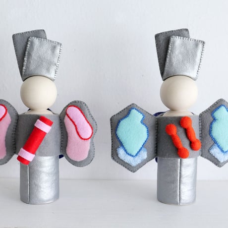ハヤシミワコ「ぎん子」こけし