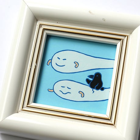 山田美津子 作品「カラスと風」
