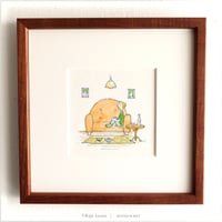 伊津野果地「ねことくらすのはどうだろうか」原画12