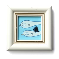 山田美津子 作品「カラスと風」