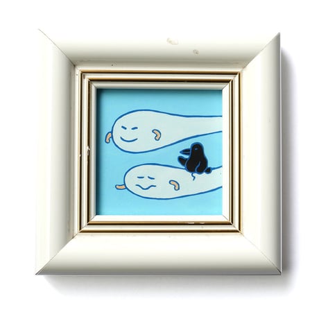 山田美津子 作品「カラスと風」
