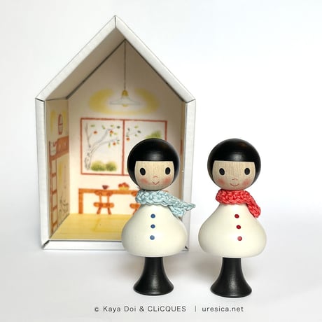 チリとチリリ こけし（CLiCQUES）