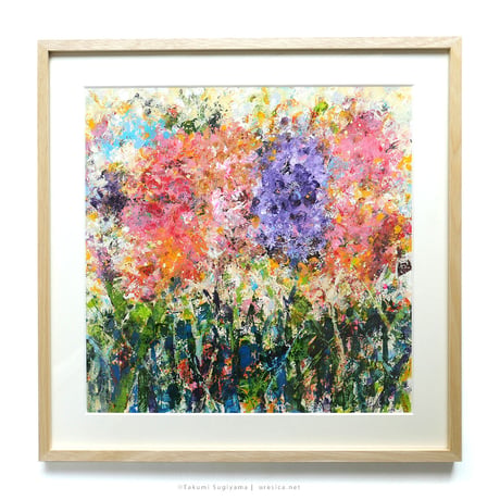 杉山巧「ゆれる花たち」