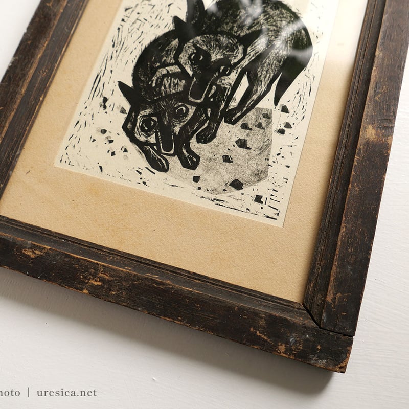 柳本史「2匹土の上」 | URESICA