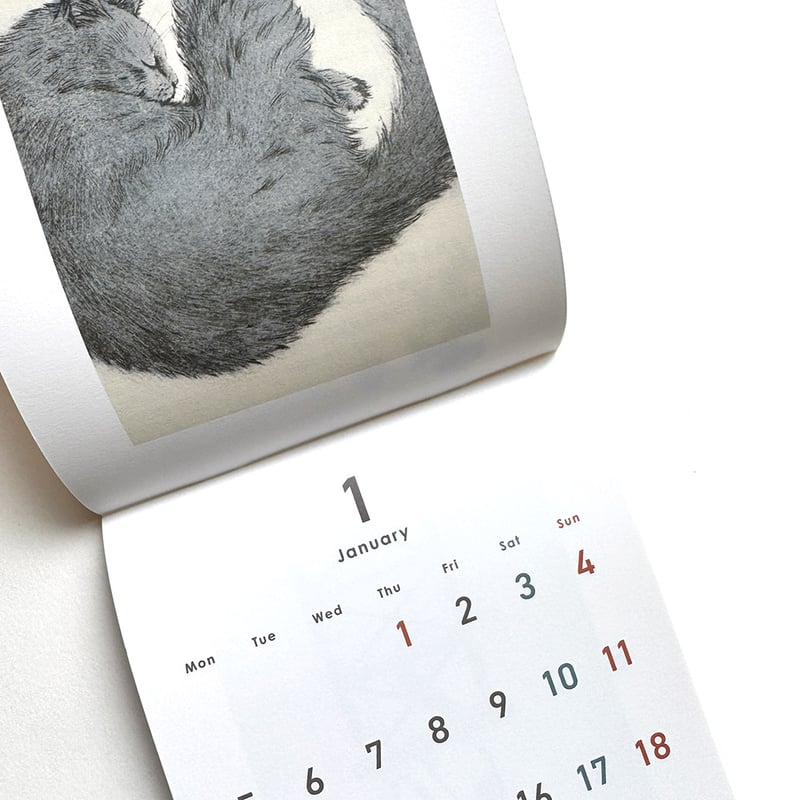 坂本千明 2016カレンダー「ねこのうた」 | URESICA