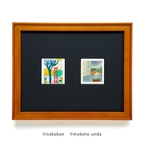 「庭」と「窓辺」nakaban / makoto ueda