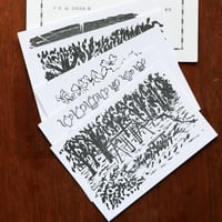 平岡瞳　絵葉書集 III「まち」