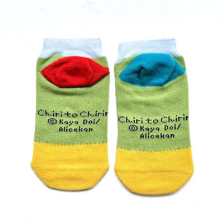どいかや「チリとチリリ」Kids Socks