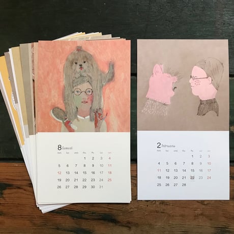 cat&dog&me 2019カレンダー