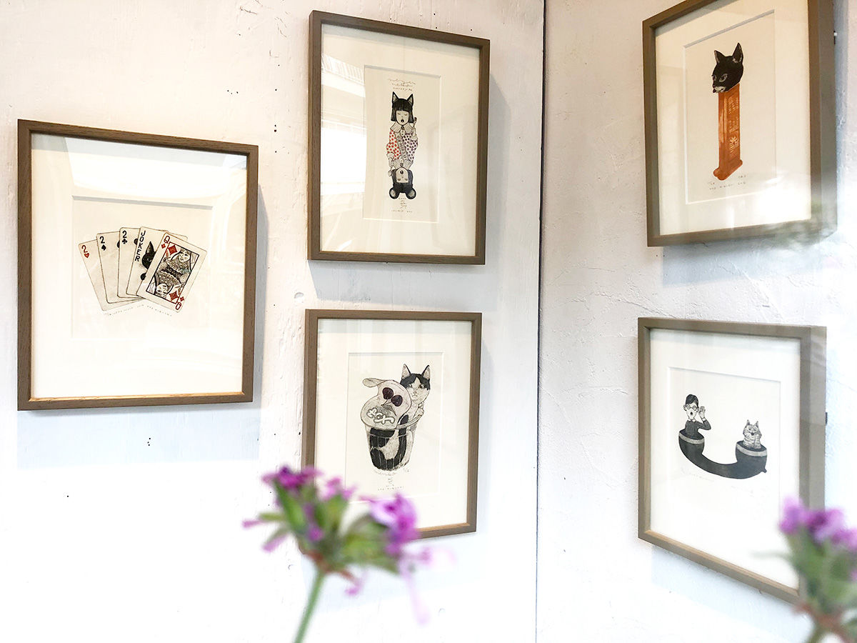 樋口佳絵「NEKO HOUSE」＊額装品 | URESICA