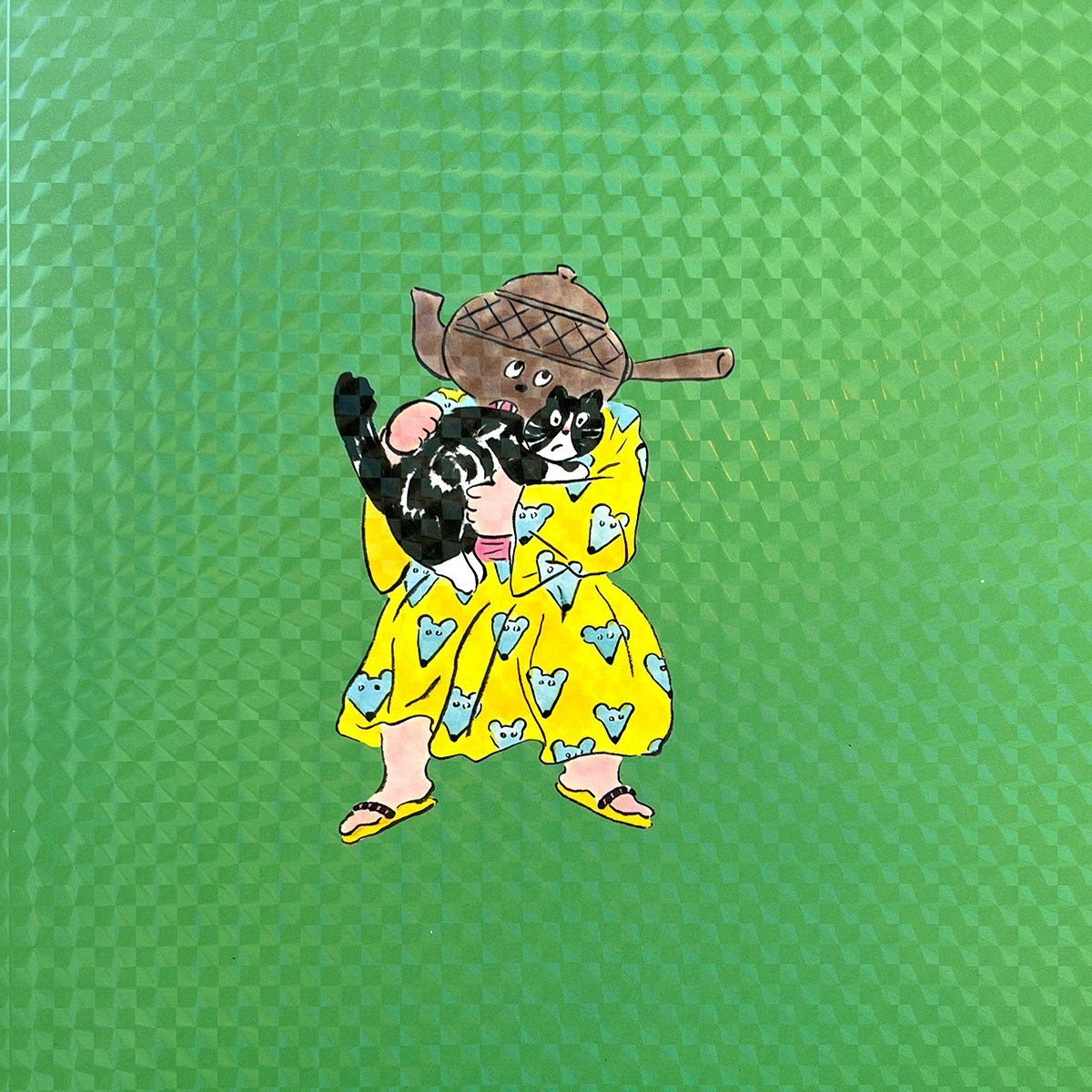 北澤平祐さん　原画　ねこまり 額装　ゆかいようかいずかん fit=scale-down,w=1200