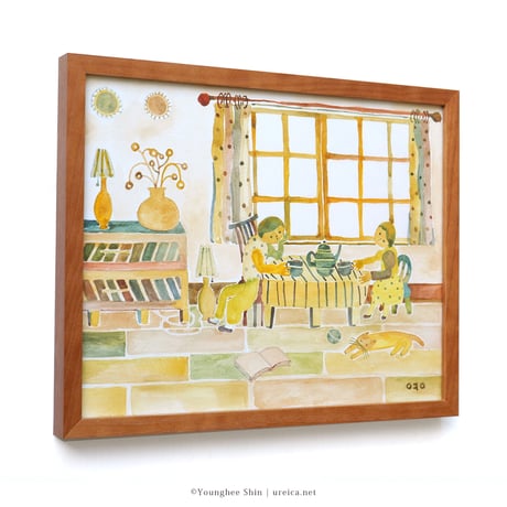 しんよんひ 作品「窓辺」