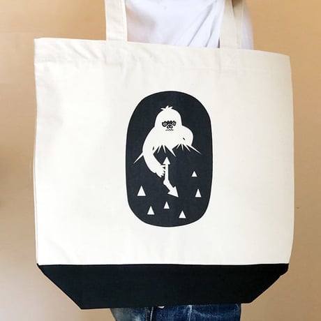 オカダン・グラフィック「じかんのかいてん」トートバッグ