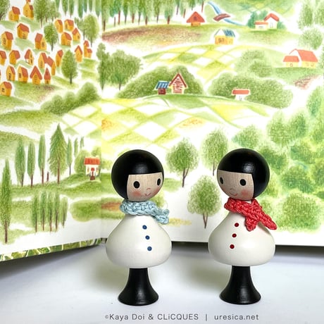 チリとチリリ こけし（CLiCQUES）