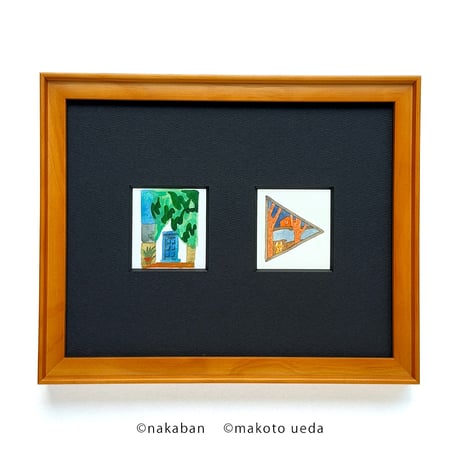 「とびら」と「待ちぼうけ」nakaban / makoto ueda