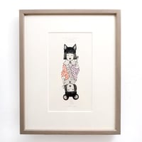 樋口佳絵「nezuneko」＊額装品