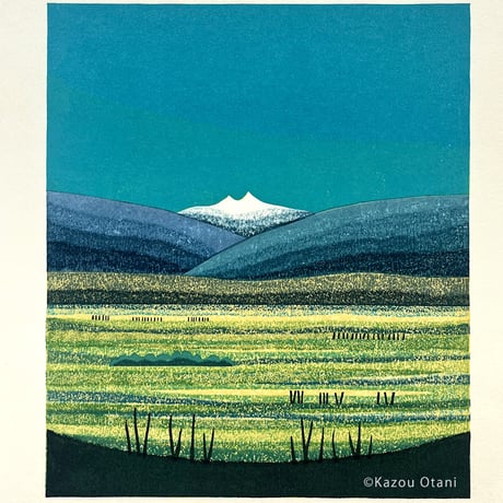 大谷一良「遠い日の山」